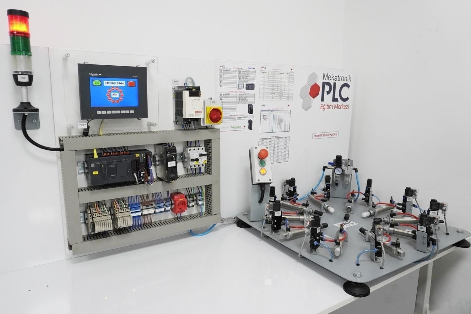 PLC eğitim donanımı